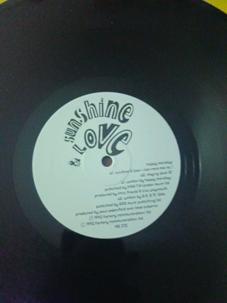Vinilo Happy Mondays Sunshine Love