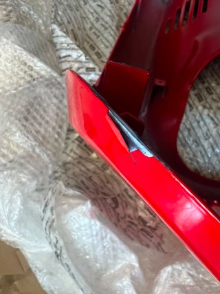 Frontal Piaggio Liberty 125 Rojo