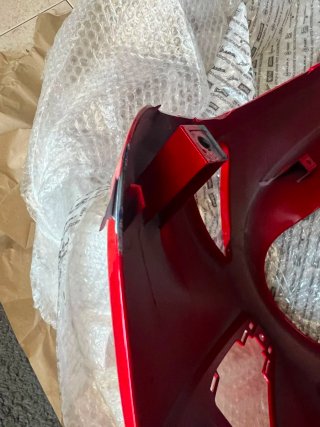 Frontal Piaggio Liberty 125 Rojo
