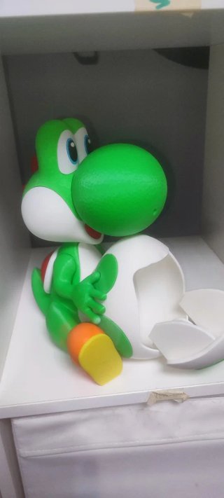 Figura 3D Yoshi palomitero