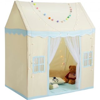 Tienda de Juego para Niños, Tienda para Niños de 1 a 5 Años, Tienda para Niños con Alfombra y Lámpara de Tienda, Tienda para Niños con Ventanas para Interior y Exterior, Tienda Castillo para Niños...