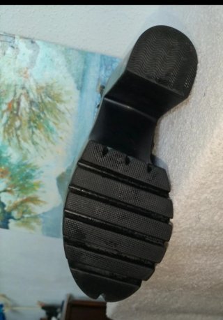 Botines plataforma negros mujer