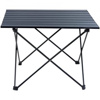 Mesa de Camping Plegable, Mesas Laterales Portátiles para Exterior, Mesa Ligera Plegable, Mesa de Trabajo Ultra Compacta de Aleación de Aluminio con Bolsa de Transporte, Para Cocinar, Playa, Picni...