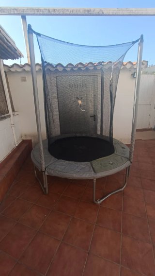 Cama Elástica con Red de Seguridad