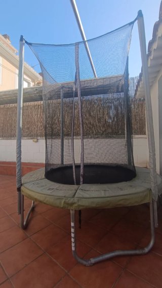 Cama Elástica con Red de Seguridad