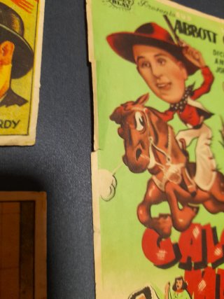 Programas de mano cine antiguo