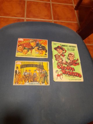 Programas de mano cine antiguo