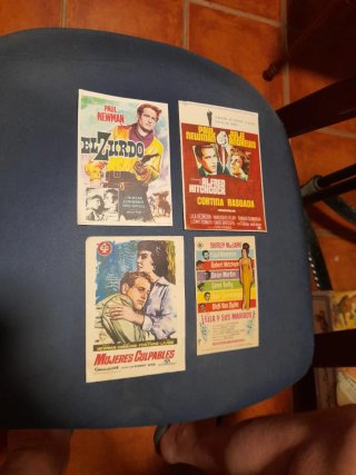 Programas de mano cine antiguo.PAUL NEWMAN