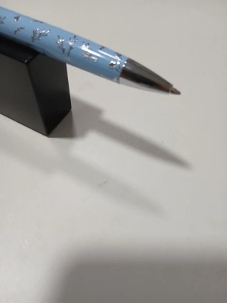 Bolígrafo Belius Roller aluminio azul celes