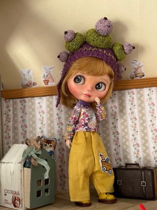 Muñeca Blythe original ,con vestido y accesorios