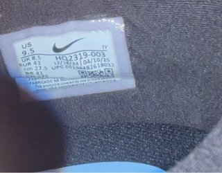 Zapatillas de fútbol sala Nike negras y azules
