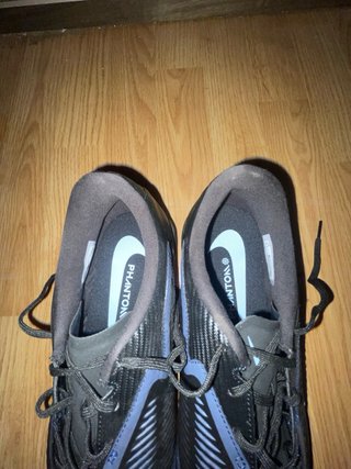 Zapatillas de fútbol sala Nike negras y azules