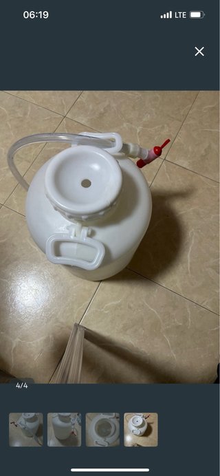Bidón Agua 20L Redondo Boca Ancha