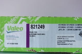 Embrague alfa 2.5 v6 24v Valeo kit 3 piezas nuevo