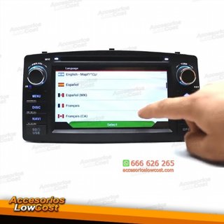 RADIO NAVEGADOR MULTIMEDIA ANDROID 11.0, GPS DVD