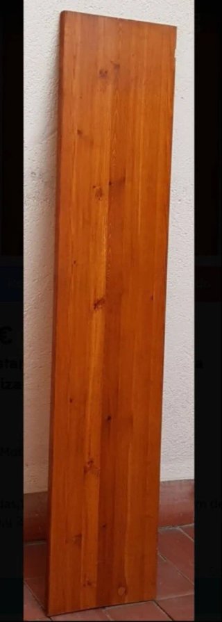 Estantería madera maciza barnizada