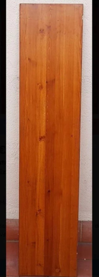 Estantería madera maciza barnizada