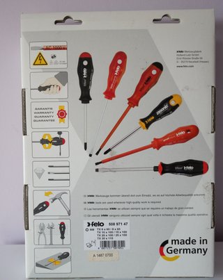 FELO Juego destornilladores Torx made in Germany