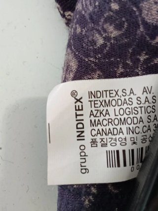 Mono corto Zara estampado
