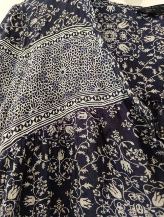 Mono corto Zara estampado