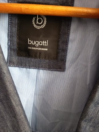 Giacca uomo Bugatti blu 52