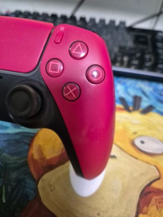 Mando PS5 Rojo con JoySticks Magnéticos TMR