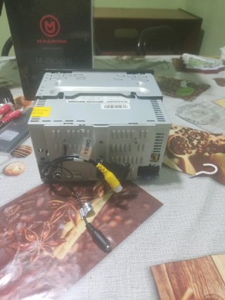Radio Coche Macrom Pantalla Negra