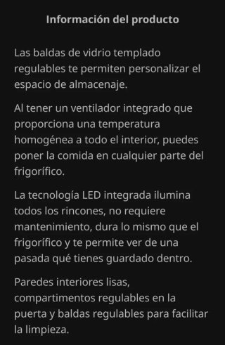 Frigorífico IKEA RAKALL integrado