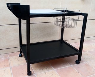 Carrito de cocina o jardín, carrito de servicio