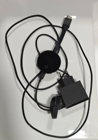 Google Chromecast con cargador