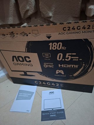 Pack Gaming: PC+MONITOR GAMING CURVO 180HZ/0.5MS
