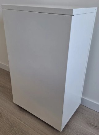 Armario archivador metálico blanco Vida XL