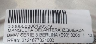 BMW SERIE 3 BERLINA (E90) 320d MANGUETA DELANTERA IZQUIERDA