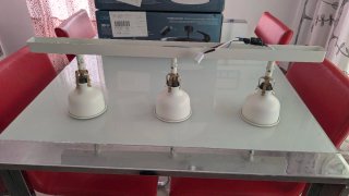 Lámpara de techo Ikea 3 focos