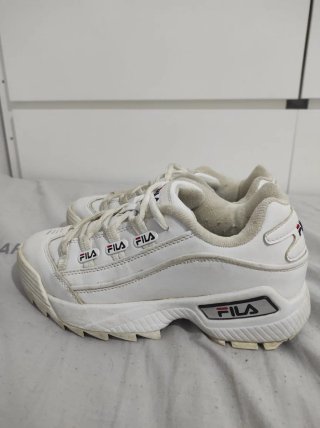 Zapatillas Fila Mujer Blancas