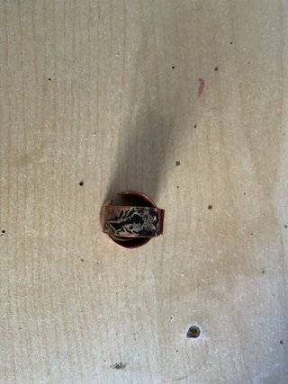Anillos cobre y plata ajustables