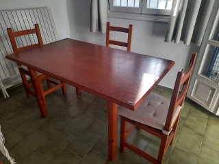 Conjunto Muebles Salón Madera