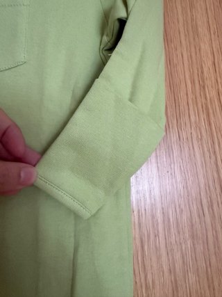 Pijama saco bebé verde nuevo