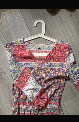 Vestido Green Coast Multicolor Estampado Floral