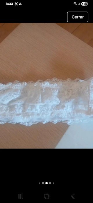 Sujetador Bandó Janira Encaje Blanco Talla 90B