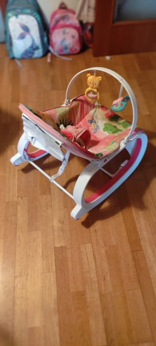 Silla bebé Fisher-Price balanceo y vibración