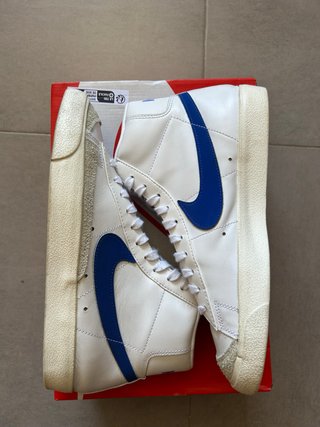 Nike Blazer Mid Blancas y Azules