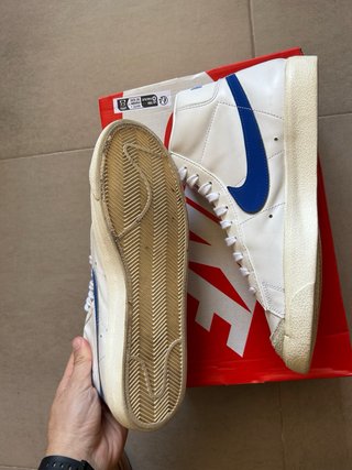 Nike Blazer Mid Blancas y Azules
