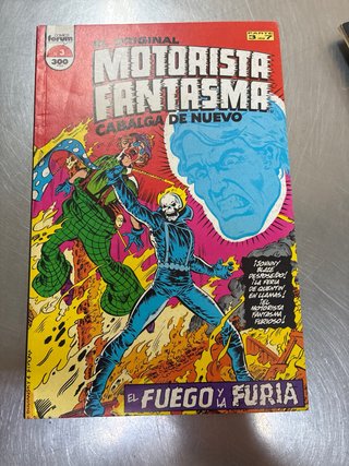 3 cómics. El motorista Fantasma. Fórum.