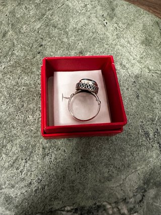 Anillo Plata 925 Turquesa Araña