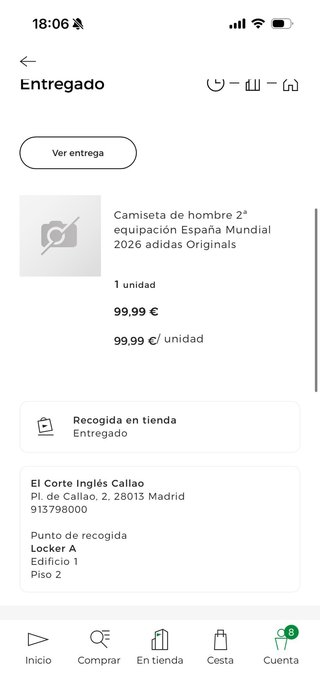 Camiseta Adidas España Mundial 2026 Talla S