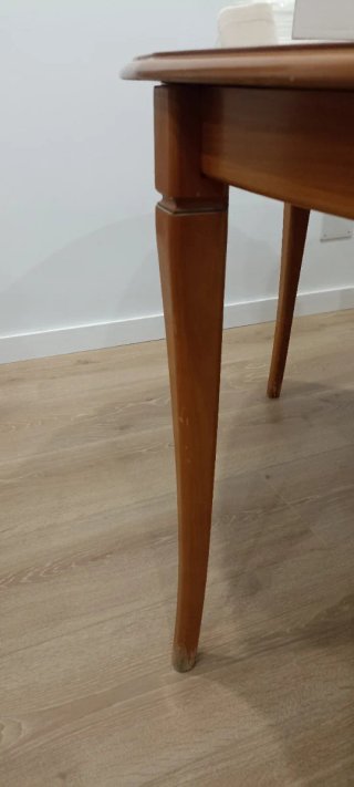 Mesa comedor extensible madera + 6 sillas madera