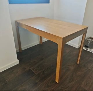 Mesa extensible Ikea Ekedalen madera