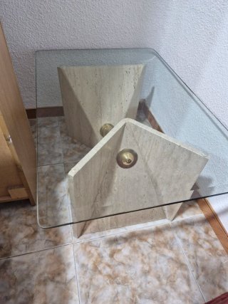 Mesita de salón mármol