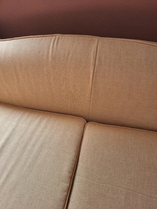 Divano 4 posti Poltronesofà giallo sfoderabile
